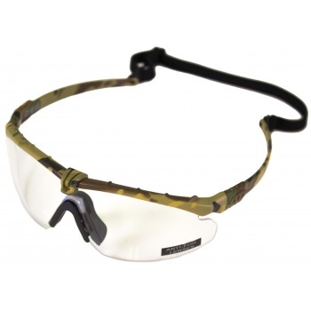 Nuprol Battle Pros Glasses (Camo) (Clear)
